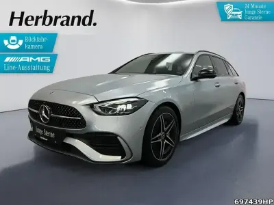 Gebraucht Mercedes C300 AMG 265 PS (194 kW) 2023 Metalliclack hightechsilber Kombi