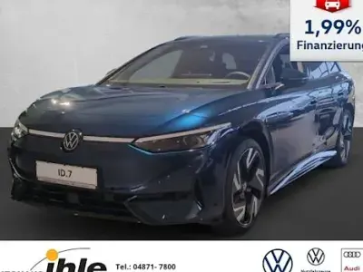 Neu VW ID.7 Pro 210 kW (286 PS) 2025 Blau Kombi