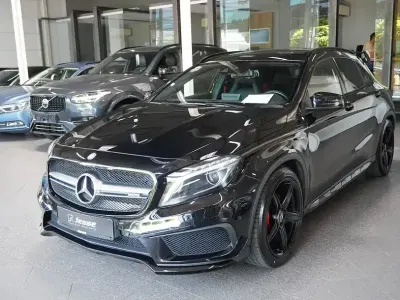 Gebraucht Mercedes GLA45 AMG AMG 381 PS (280 kW) 2016 Nachtschwarz  unilack SUV