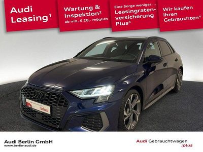 Gebraucht Audi A3 S-Line 110 PS (80 kW) 2022 Blau Limousine