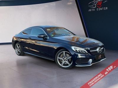 Gebraucht Mercedes C400 AMG line 333 PS (244 kW) 2017 Blau Coupé