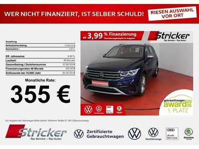 Gebraucht VW Tiguan Allspace Elegance 200 PS (147 kW) 2021 SUV