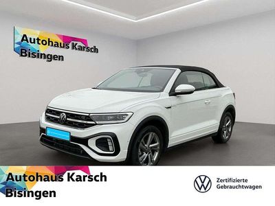 Second-hand VW T-Roc Cabriolet R-line 150 CP (110 kW) 2025 Alb Cabrio