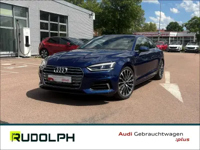 Gebraucht Audi A5 Sport 190 PS (139 kW) 2018 Scubablau metallic Coupé