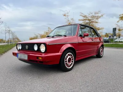 Gebraucht VW Golf Cabriolet 95 PS (69 kW) 1988 Rot Cabrio
