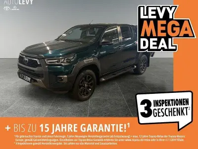 Gebraucht Toyota HiLux Basis 204 PS (150 kW) 2020 Grün Pickup