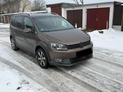 Gebraucht VW Touran Cross 2007 Braun Van / Kleinbus