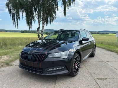 Gebraucht Skoda Superb Ambition 200 PS (147 kW) 2021 Schwarz Kombi