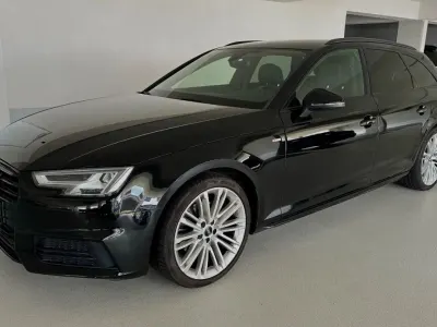 Gebraucht Audi A4 S-Line 150 PS (110 kW) 2018 Schwarz Kombi