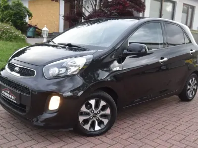 Gebraucht Kia Picanto DREAM-TEAM Edition 67 PS (49 kW) 2016 Schwarz Kleinwagen