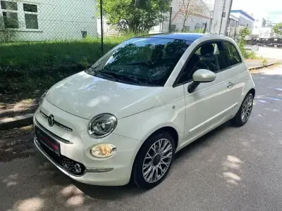 Gebraucht Fiat 500 Lounge 69 PS (50 kW) 2018 Weiß Kleinwagen