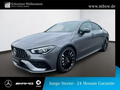 Gebraucht Mercedes CLA35 AMG AMG 306 PS (225 kW) 2022 Metalliclack mountaingrau Coupé