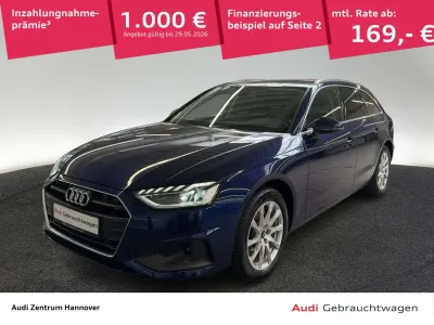 Gebraucht Audi A4 136 PS (100 kW) 2022 Navarrablau metallic Kombi