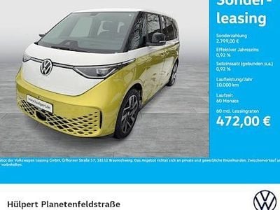 Gebraucht VW ID. Buzz Goal 210 kW (286 PS) 2024 Candyweiß/limonengelb meta... Van / Kleinbus