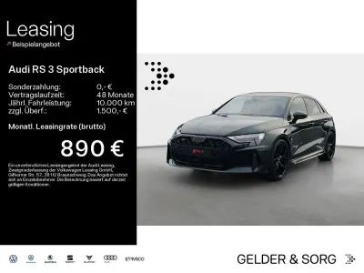 Ny Audi RS3 Sport 400 HK (294 kW) 2025 Grøn Sedan