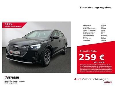 Gebraucht Audi Q4 e-tron Advanced 150 kW (204 PS) 2023 Mythosschwarz metallic SUV