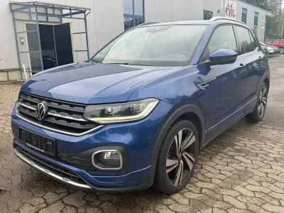 Używany VW T-Cross R-line 110 KM (80 kW) 2023 Niebieski SUV