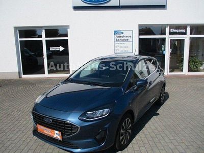 Second-hand Ford Fiesta Titanium 101 CP (74 kW) 2022 Albastru Hatchback