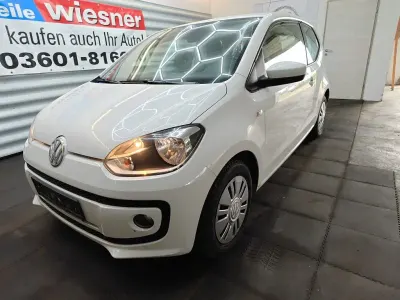 Gebraucht VW up! move up! 60 PS (44 kW) 2014 Weiß Kleinwagen