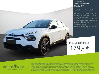 Gebraucht Citroën C4 Feel 131 PS (96 kW) 2023 Weiß Limousine