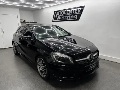 Gebraucht Mercedes A180 AMG line 122 PS (89 kW) 2015 Schwarz Kleinwagen