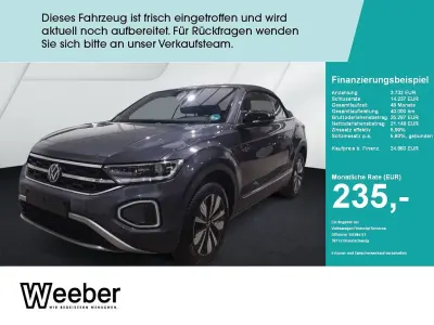 Gebraucht VW T-Roc Cabriolet Goal 116 PS (85 kW) 2025 Grau Cabrio