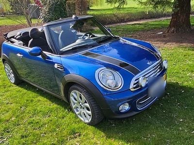 Begagnad Mini Cooper Cabriolet 122 HK (89 kW) 2014 Blå Cab