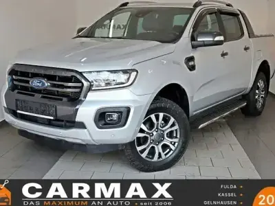 Brugt Ford Ranger Wildtrack 200 HK (147 kW) 2020 Sølv Pickup / Ladvogn