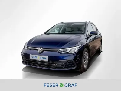 Gebraucht VW Golf VIII Life 150 PS (110 kW) 2021 Atlantik blue metallic (blau) (metallic) Kombi