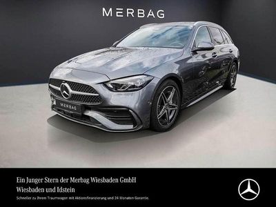 Gebraucht Mercedes C300 AMG line 265 PS (194 kW) 2023 Selenitgrau Kombi