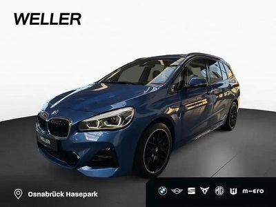 Gebraucht BMW 218 Gran Tourer M Sport 140 PS (102 kW) 2020 Estoril blau (blau) Van / Kleinbus