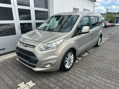 Gebraucht Ford Grand Tourneo Connect Titanium 120 PS (88 kW) 2015 Titangrau metallic Van / Kleinbus
