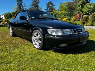 Używany Saab 9-3 Cabriolet 150 KM (110 kW) 2002 Czarny Kabriolet