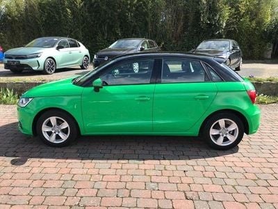 Gebraucht Audi A1 Sportback Basis 95 PS (69 kW) 2017 Grün Kleinwagen