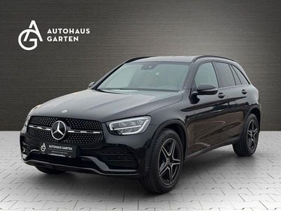 Schwarz Gebraucht 2022 Mercedes GLC220 AMG line SUV | 36.950 € (Guter Preis)
