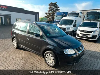Gebraucht VW Touran Trendline 105 PS (77 kW) 2005 Schwarz Van / Kleinbus