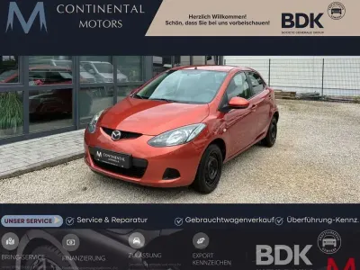 Gebraucht Mazda 2 Edition 75 PS (55 kW) 2009 Orange Kleinwagen