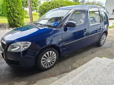 Gebraucht Skoda Roomster 86 PS (63 kW) 2009 Blau Van / Kleinbus