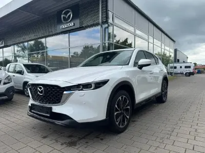 Gebraucht Mazda CX-5 Ad'Vantage 194 PS (142 kW) 2022 Weiß SUV