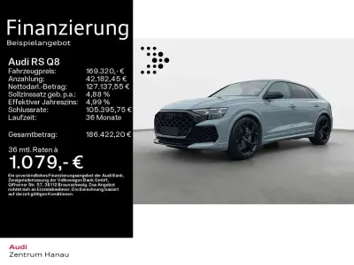 Neu Audi RS Q8 Performance 640 PS (470 kW) 2026 Grau SUV