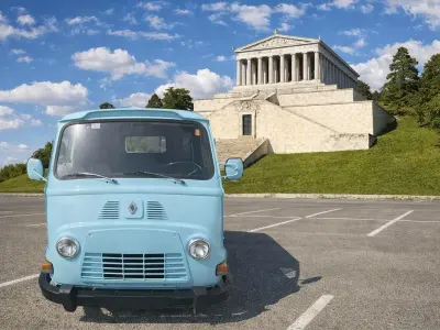 Occasion Renault Estafette 33 ch (24 kW) 1975 Bleue Monospace