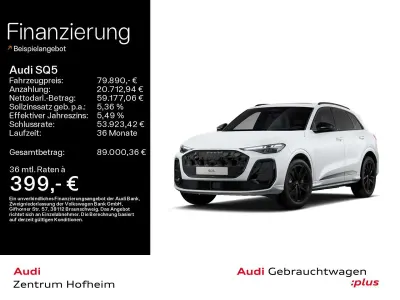Neu Audi SQ5 Sport 367 PS (269 kW) 2025 Gletscherweiß metallic SUV