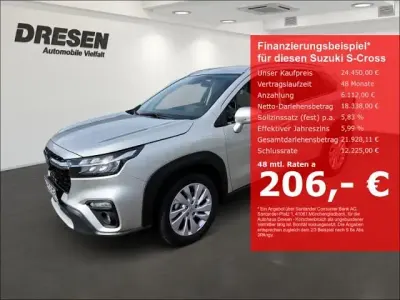 Gebraucht Suzuki SX4 S-Cross Comfort 116 PS (85 kW) 2024 Silber SUV