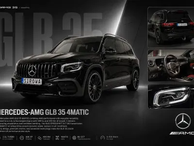 Gebraucht Mercedes GLB35 AMG 306 PS (225 kW) 2020 Schwarz SUV