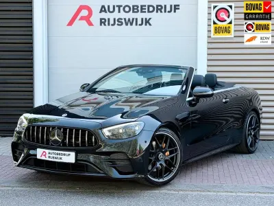 Gebraucht Mercedes E220 AMG line 194 PS (142 kW) 2020 Schwarz Cabrio