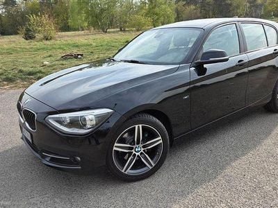 Usata BMW 118 Sport Line 170 CV (125 kW) 2011 Nero Utilitaria
