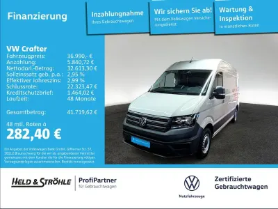 Gebraucht VW Crafter 140 PS (102 kW) 2025 Ascot grau Van