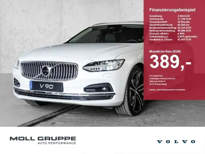 Gebraucht Volvo V90 Plus 197 PS (144 kW) 2024 Crystal white pearl Kombi