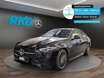Gebraucht Mercedes C220 AMG 197 PS (144 kW) 2025 Schwarz Limousine