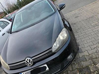 Gebraucht VW Golf VI 80 PS (58 kW) 2010 Schwarz Kleinwagen